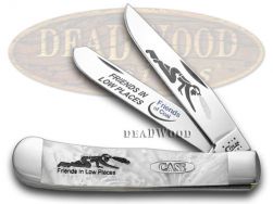 Case xx Trapper Knife Friends of Coal Friends in Low Places White Pearl 1/500