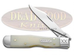 Case xx Knives Cheetah Cub Smooth Natural Bone 12496 Stainless Knife