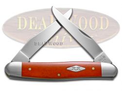Case xx Knives Muskrat Smooth Red Bone 12517 Stainless 1/500 Pocket Knife