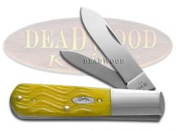 Case xx Knives Barlow Platts Jig Yellow Bone 75313 Stainless Pocket Knife