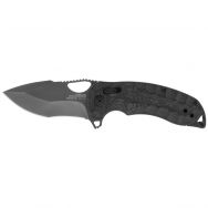 SOG Knives Kiku XR LTE Black Micarta Carbon Fiber CTS XHP Stainless 12-27-04-57