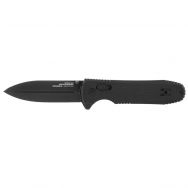 SOG Knives Pentagon XR Blackout Black G-10 Cryo CTS XHP Stainless 12-61-01-57