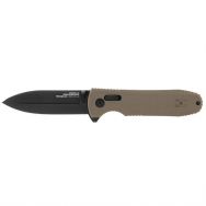 SOG Knives Pentagon XR Lock Flat Dark Earth G-10 CTS XHP Stainless 12-61-03-57