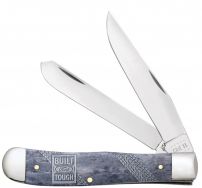 Case xx Knives Trapper Build Ford Tough Gray Bone Stainless 14327 Pocket Knife