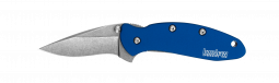 Kershaw Knives Chive Liner Lock Navy Blue Aluminum 420HC Carbon 1600NBSW