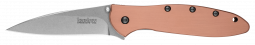 Kershaw Knives Leek Liner Lock Copper CPM-154 Stainless 1660CU Pocket Knife Clip