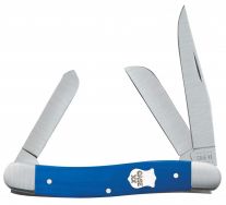 Case xx Knives Medium Stockman Blue G-10 Satin Stainless 16744 Pocket Knife