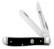 Case xx Knives Mini Trapper Boy Scouts BSA Black Synthetic Stainless 18058