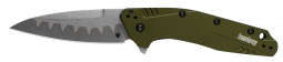 Kershaw Knives Dividend Liner Lock Olive Green Aluminum Composite Blade 1812OLCB