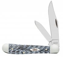 Case xx Knives Copperhead Black and White Fiber Weave Stainless 38930