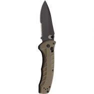 Benchmade Knives Turret 980SBK CPM-S30V Stainless Olive Drab G10 Pocket Knife