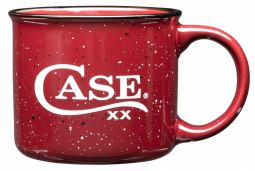 Case XX Camper's Mug Red Ceramic 13oz 52509