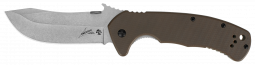 Kershaw Knives CQC-11K D2 Emerson Frame Lock Brown G-10 D2 Carbon Steel 6031D2
