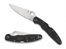 Spyderco Knives Police 4 Lockback Black FRN VG-10 Stainless C07PBK4 Pocket Knife