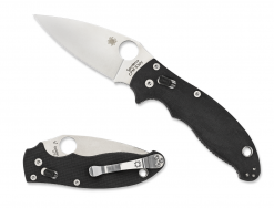 Spyderco Knives Manix 2 Black G-10 S30V Stainless C101GP2 Pocket Knife