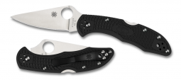 Spyderco Knives Delica 4 Lockback Black FRN VG-10 Stainless C11FPBK Pocket Knife