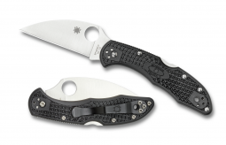 Spyderco Knives Delica 4 Lockback Black FRN VG10 Stainless C11FPWCBK Knife
