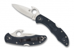 Spyderco Knives Delica 4 Lockback VG-10 Stainless Gray FRN Emerson Wave C11PGYW