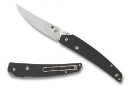 Spyderco Knives Ikuchi Liner Lock Carbon Fiber G-10 S30V Stainless C242CFP