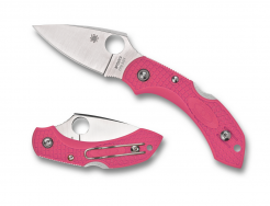 Spyderco Knives Dragonfly 2 Lockback Lightweight Pink S30V Steel C28FPPNS30V2