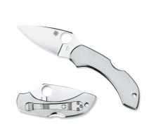 Spyderco Knives Dragonfly Lockback Stainless VG-10 Steel Straight Edge C28P