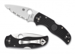 Spyderco Knives Native 5 Lockback Black FRN S30V Stainless C41SBK5 Pocket Knife