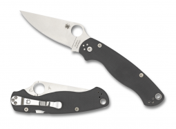 Spyderco Knives Para Millitary 2 Dark Gray G-10 Maxamet SC81GPDGY2 Pocket Knife