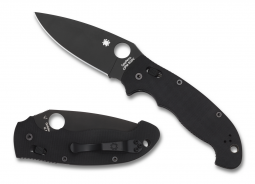 Spyderco Knives Manix 2 XL Black G-10 S30V Stainless C95GPBBK2 Pocket Knife