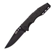 SOG Knives Salute Mini Lockback Black G-10 Stainless FF1101-CP Pocket Knife