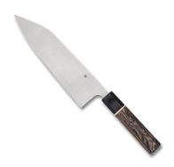 Spyderco Knives Itamae Bunka Bocho Kitchen Knife Burl Black K18GPBNBK Cutlery