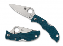 Spyderco Knives Ladybug 3 Lockback Blue FRN K390 Steel LFP3K390 Pocket Knife