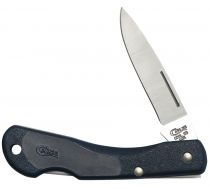 Case xx Knives Blackhorn Lockback Blue Synthetic Stainless Pocket Knife 02392
