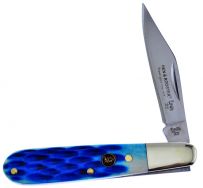 Hen and Rooster Knives Barlow Blue Pick Bone Stainless Pocket Knife 251-BLPB