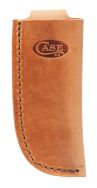 Case xx Open Top Brown Leather Belt Sheath for Pocket Knife 50289