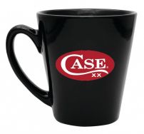 Case xx 12 Oz Tapered Black Ceramic Mug 52475