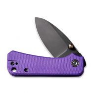Civivi Knives Baby Banter Liner Lock C19068S-4 Blackened Nitro-V Purple G10
