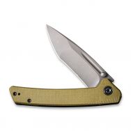 Civivi Knives Keen Nadder Liner Lock C2021C N690 Stainless Steel Olive G10