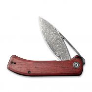 Civivi Knives Riffle Liner Lock C2024DS-2 Damascus Steel Sandalwood