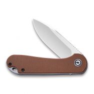 Civivi Knives Elementum Liner Lock C907M D2 Stainless Steel Brown Micarta