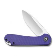 Civivi Knives Elementum Liner Lock C907V D2 Stainless Steel Purple G10