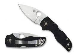Spyderco Knives Lil Native Lockback Black G10 S30V Steel Pocket Knife C230MBGP