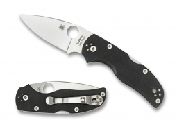 Spyderco Knives Native Lockback Black G10 CPM S30V Stainless Pocket Knife C41GP5