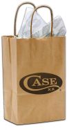 Case xx Logo Print Small Gift Bag & Paper for Knives