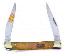 Steel Warrior Muskrat Knife Genuine Ox Horn Stainless Pocket Knives SW-122OX