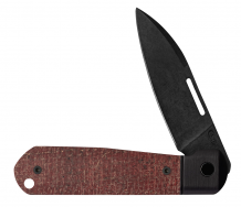 Case XX Knives Shot Show Highbanks Red Micarta DLC 20CV Stainless Pocket Knife