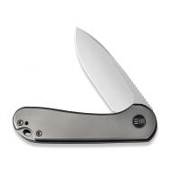 WE Knife Elementum 18062X-1 Knife CPM 20CV Stainless Steel Gray 6AL4V Titanium