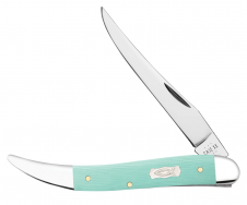 Case XX Knives Medium Toothpick Seafoam Green G-10 18105 Stainless Pocket Knife