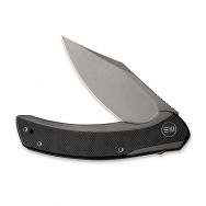 WE Knife Snick Frame Lock 19022F-1 Knife CPM 20CV Stainless Titanium Black G10
