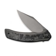 WE Knife Snick Frame Lock 19022F-2 Knife CPM 20CV Steel Carbon Fiber Titanium