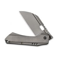 WE Knife Roxi 3 Frame Lock 19072-1 Knife CPM S35VN Steel Gray 6AL4V Titanium